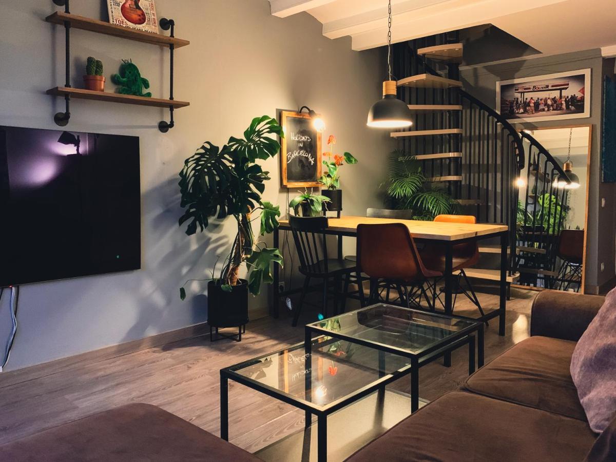 Incredible 2Br Penthouse With Urban Rooftop Garden Barcelona Exterior photo